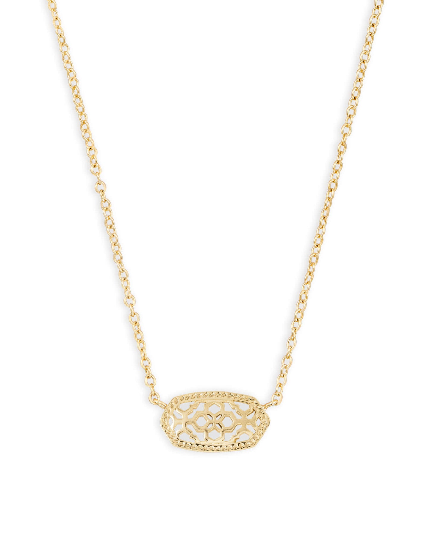 Elisa Necklace | Gold Filigree