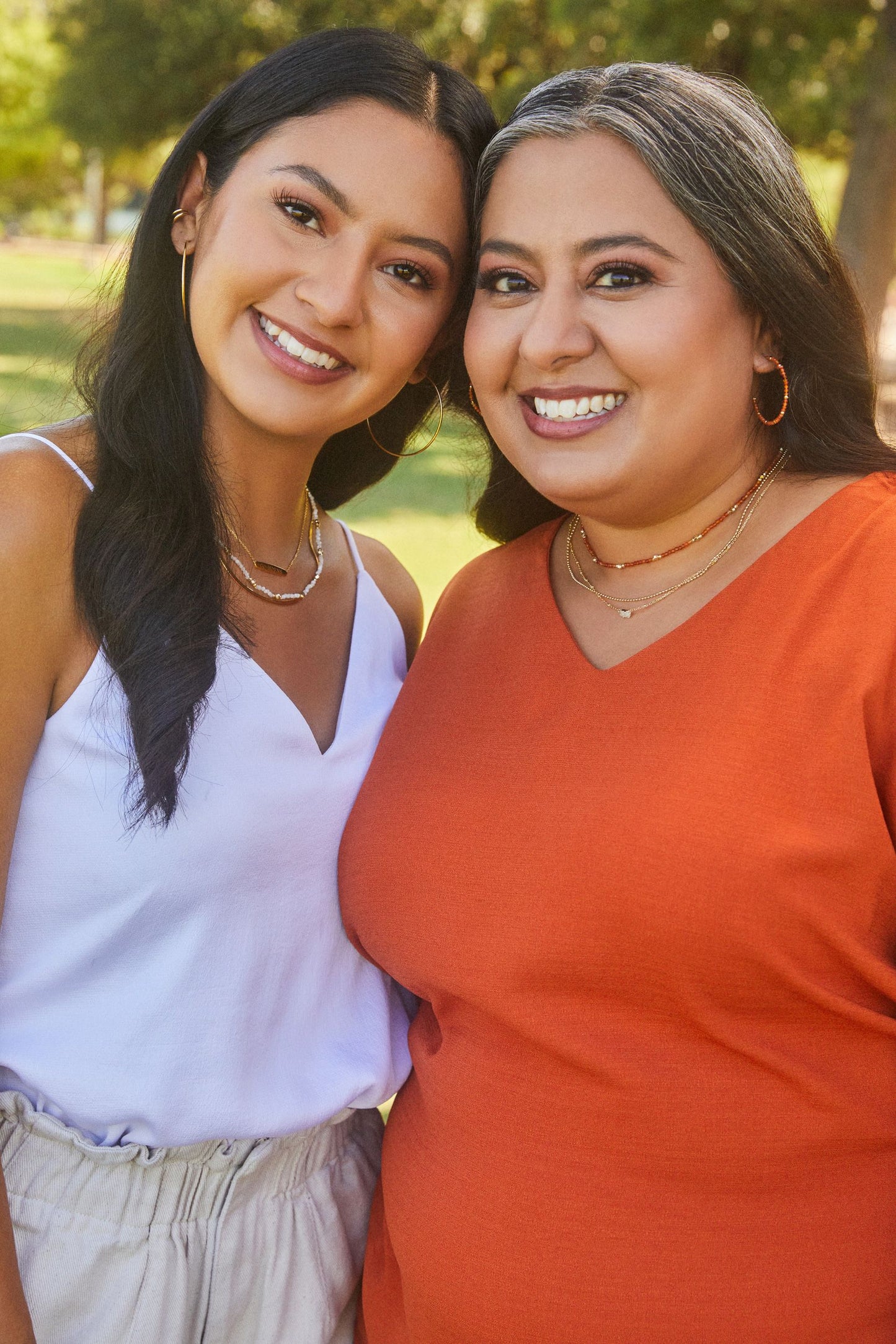Britt Choker Necklace | Gold & Orange Agate