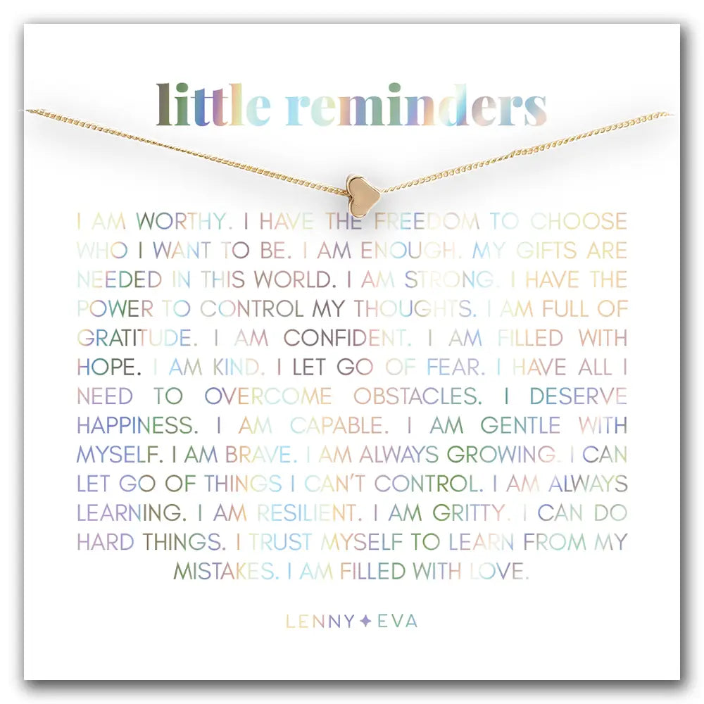 Reminders Necklace | Heart