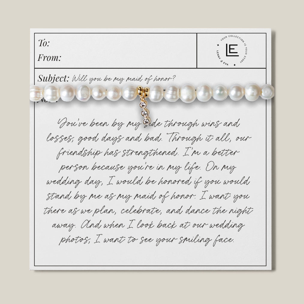 For Her Bracelet | Maid of Honor