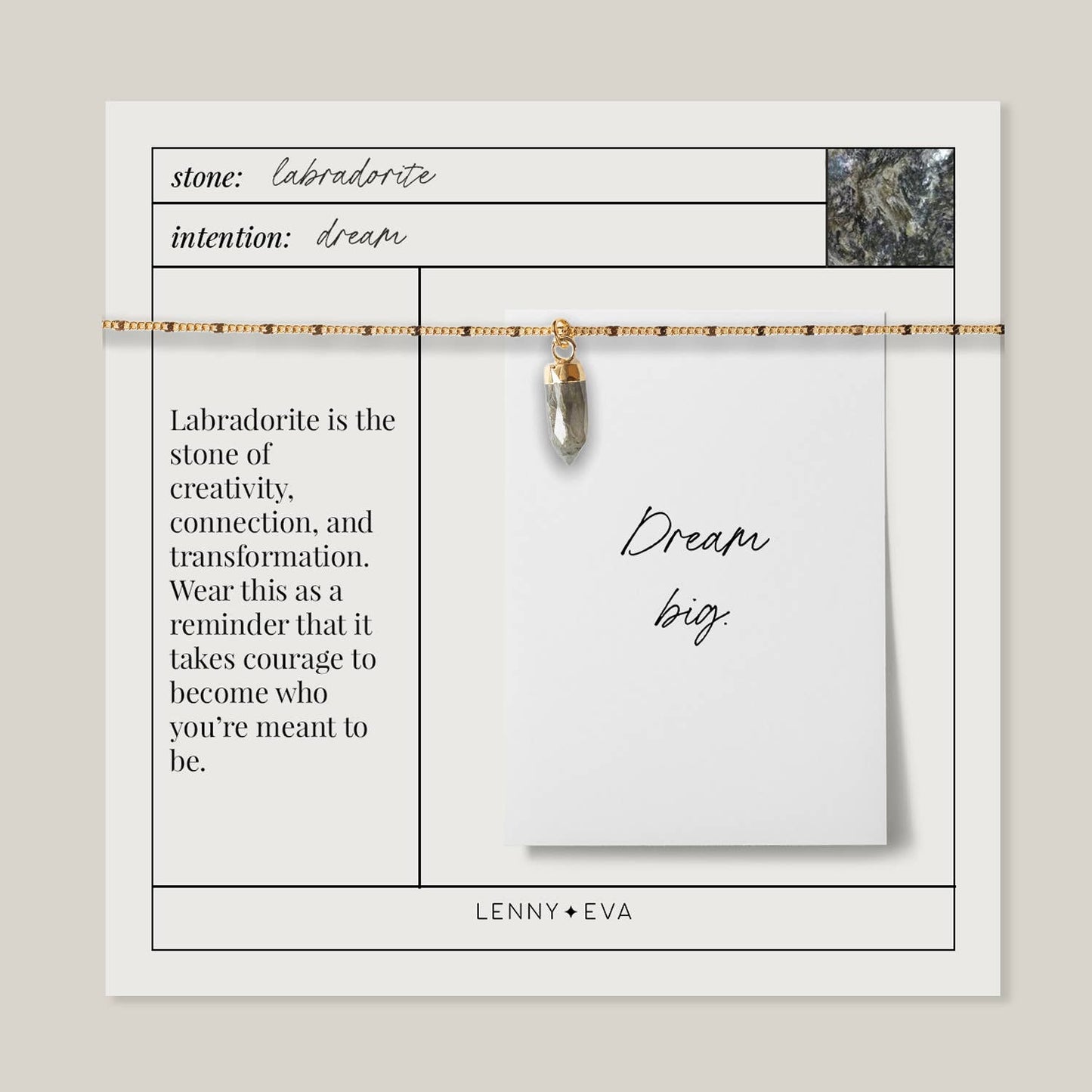 Berklee Necklace | Labradorite