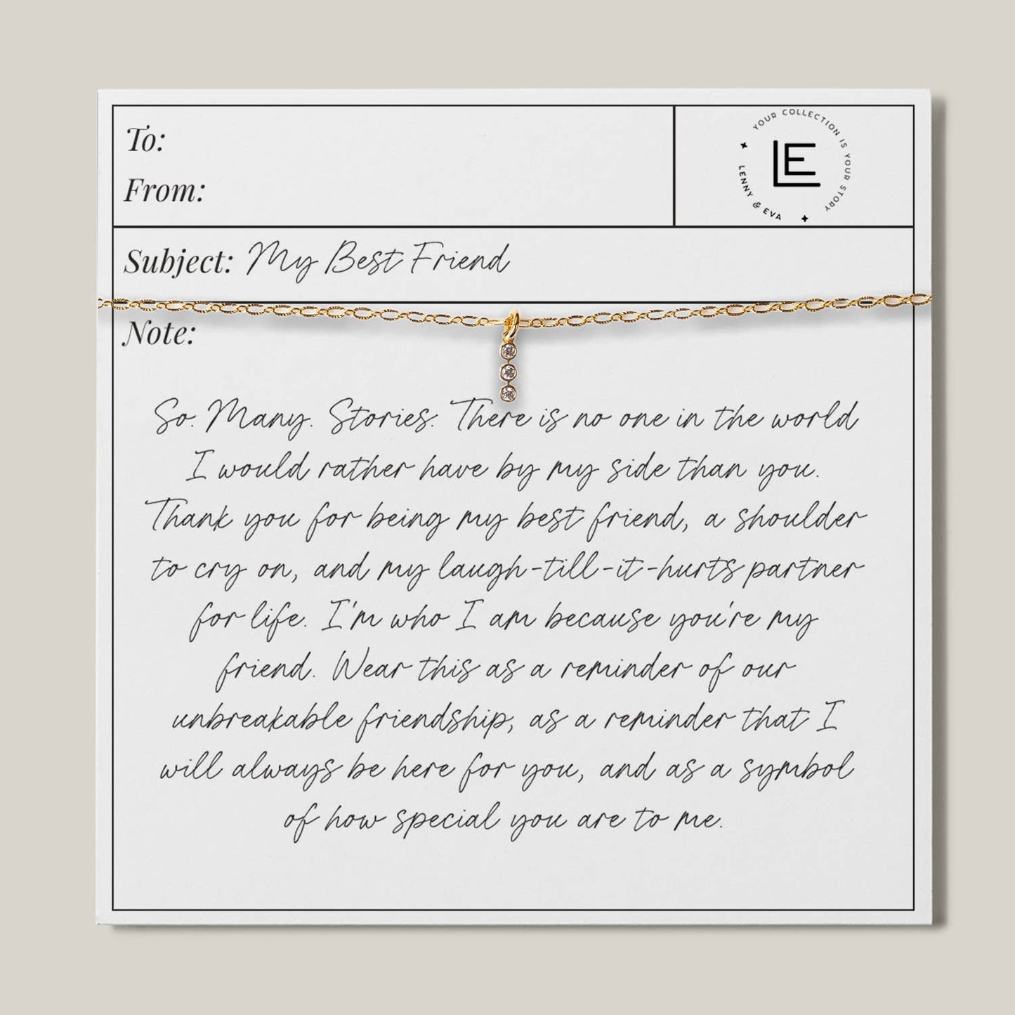 For Her Necklace | Friend