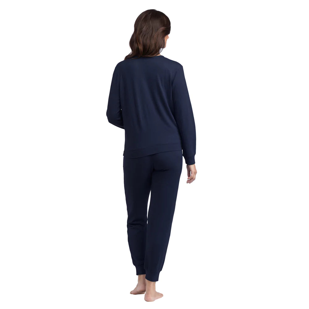 Dream Jersey Lounge Set | Navy