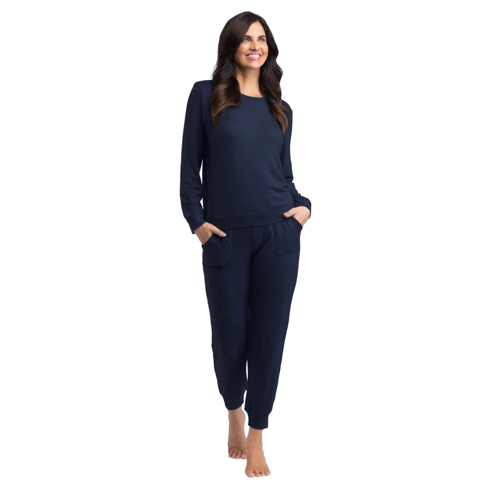 Dream Jersey Lounge Set | Navy