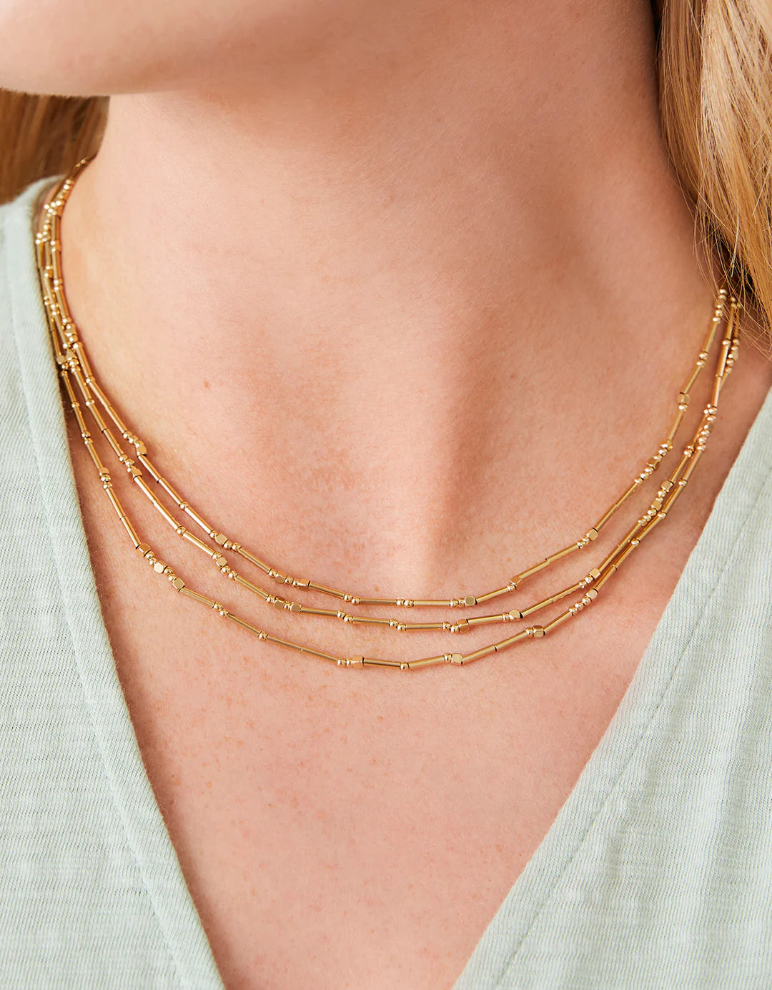 SP Mermazing Layered Necklace 17"
