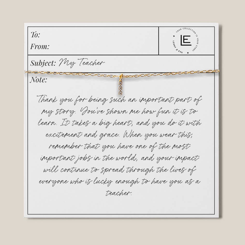 For Her Necklace | Teacher