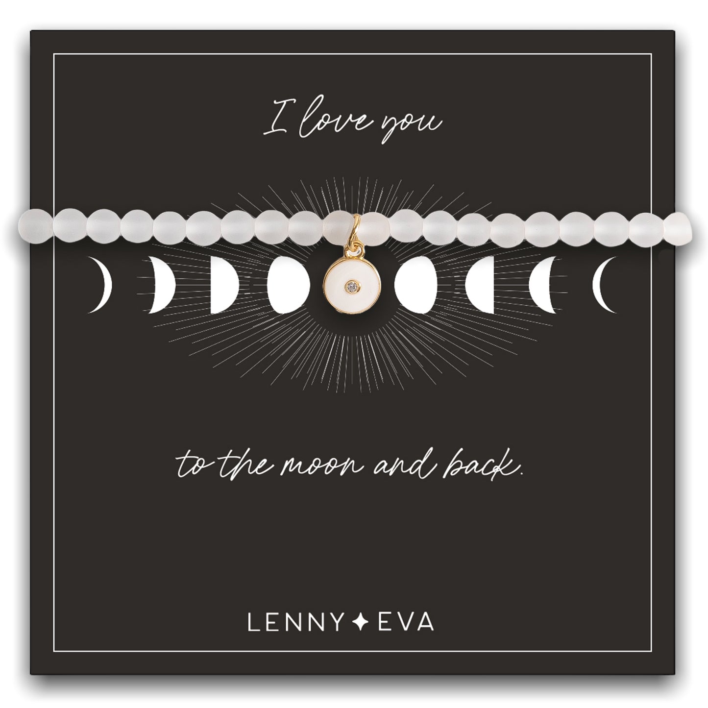 Celestial Bracelet | Moon White