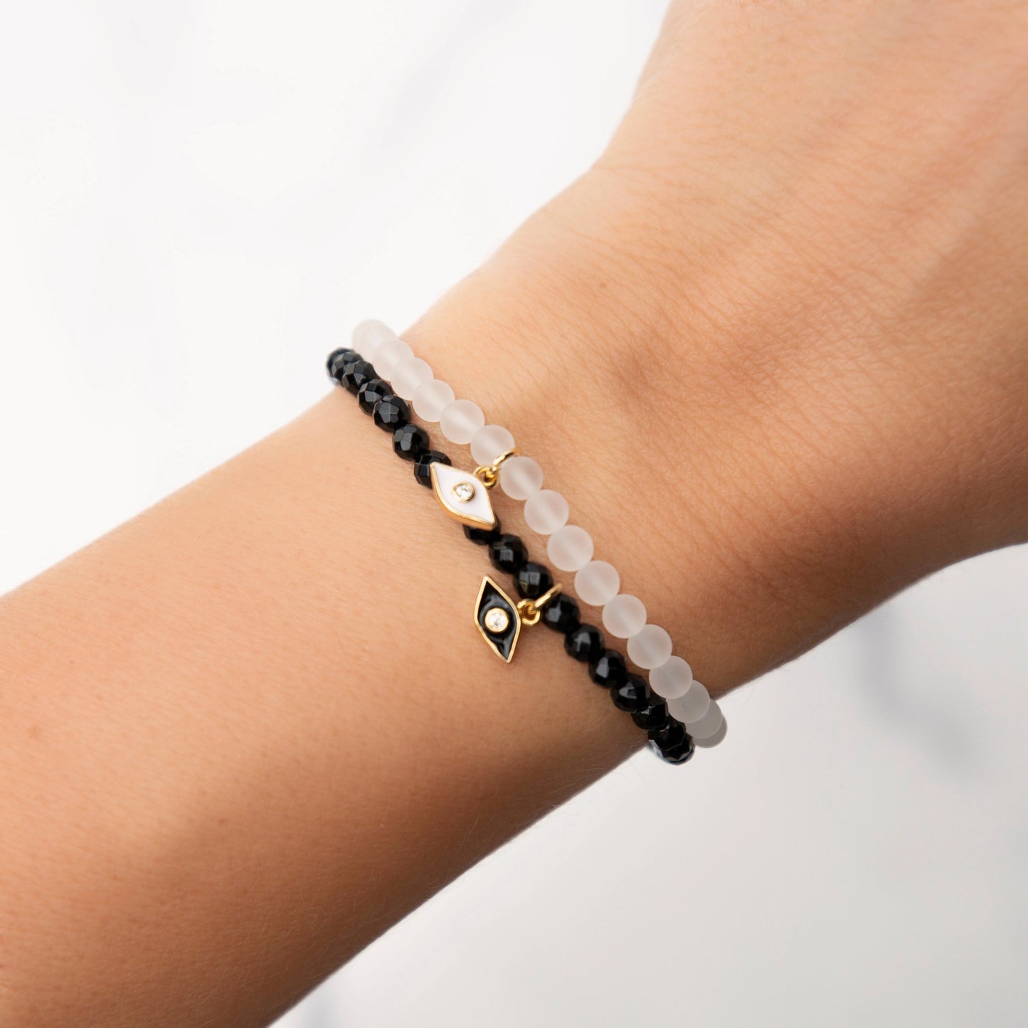 Celestial Bracelet | Evil Eye Black