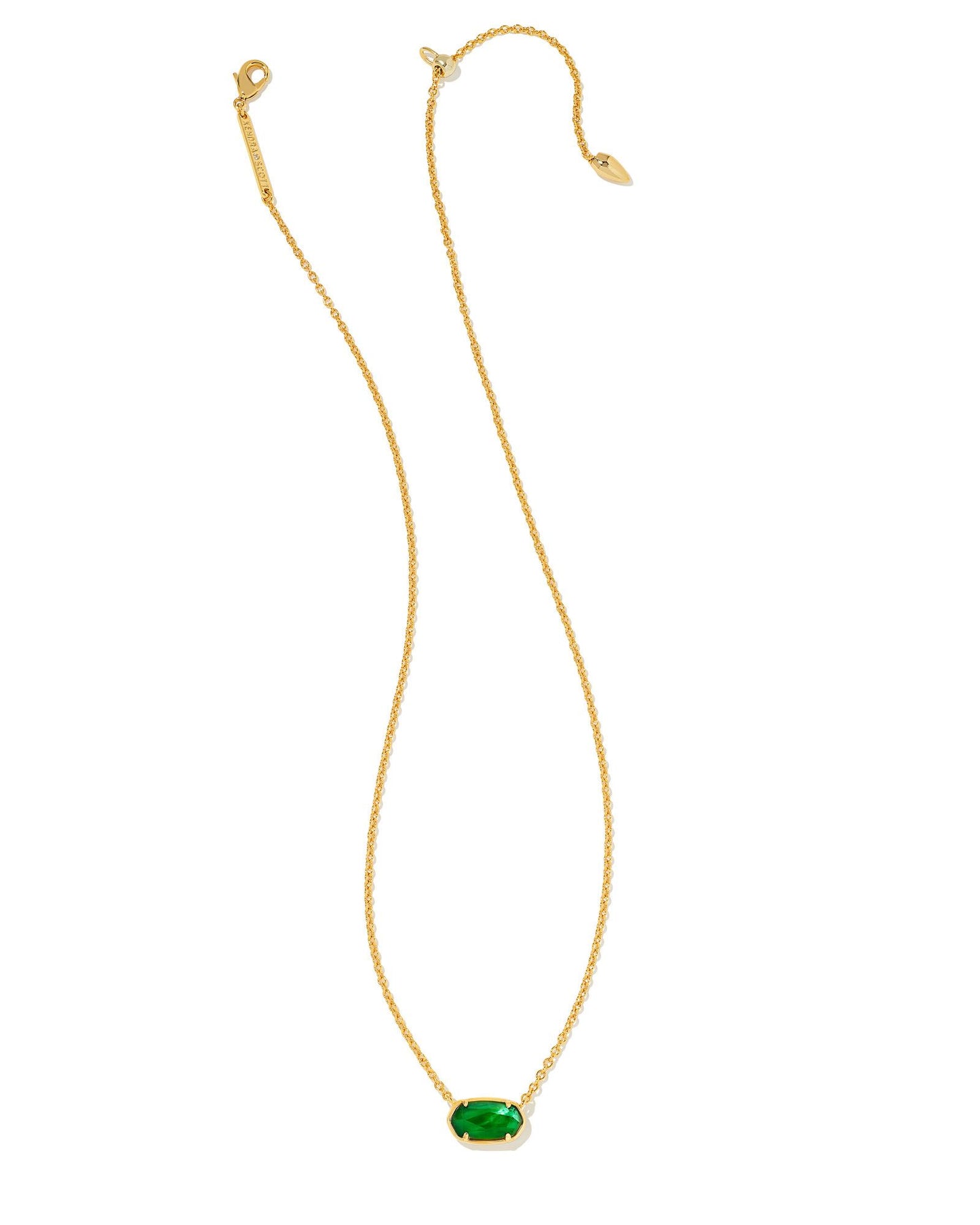 Grayson Short Necklace | Emerald Illusion