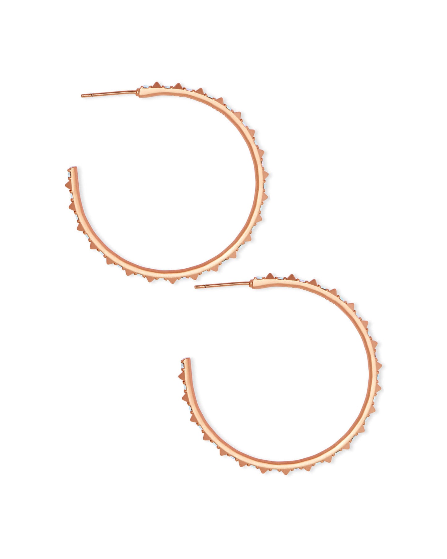 Veronica Earrings | Rose Gold & Iridescent Crystals