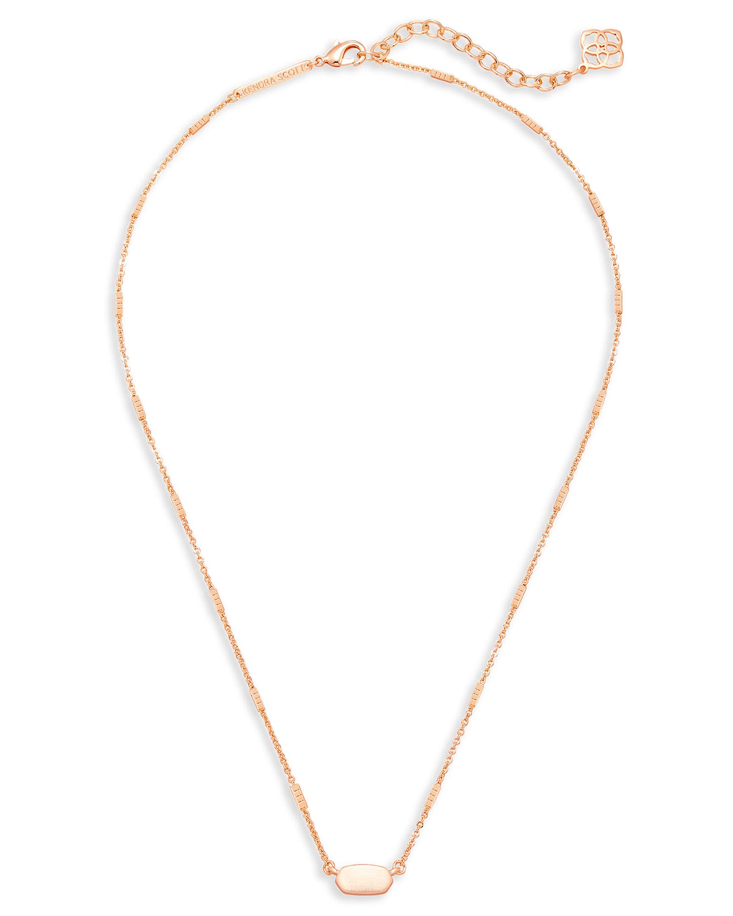 Fern Necklace In Rose Gold
