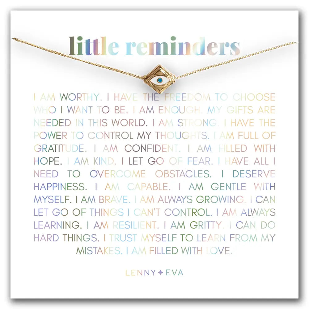 Reminders Necklace | Evil Eye