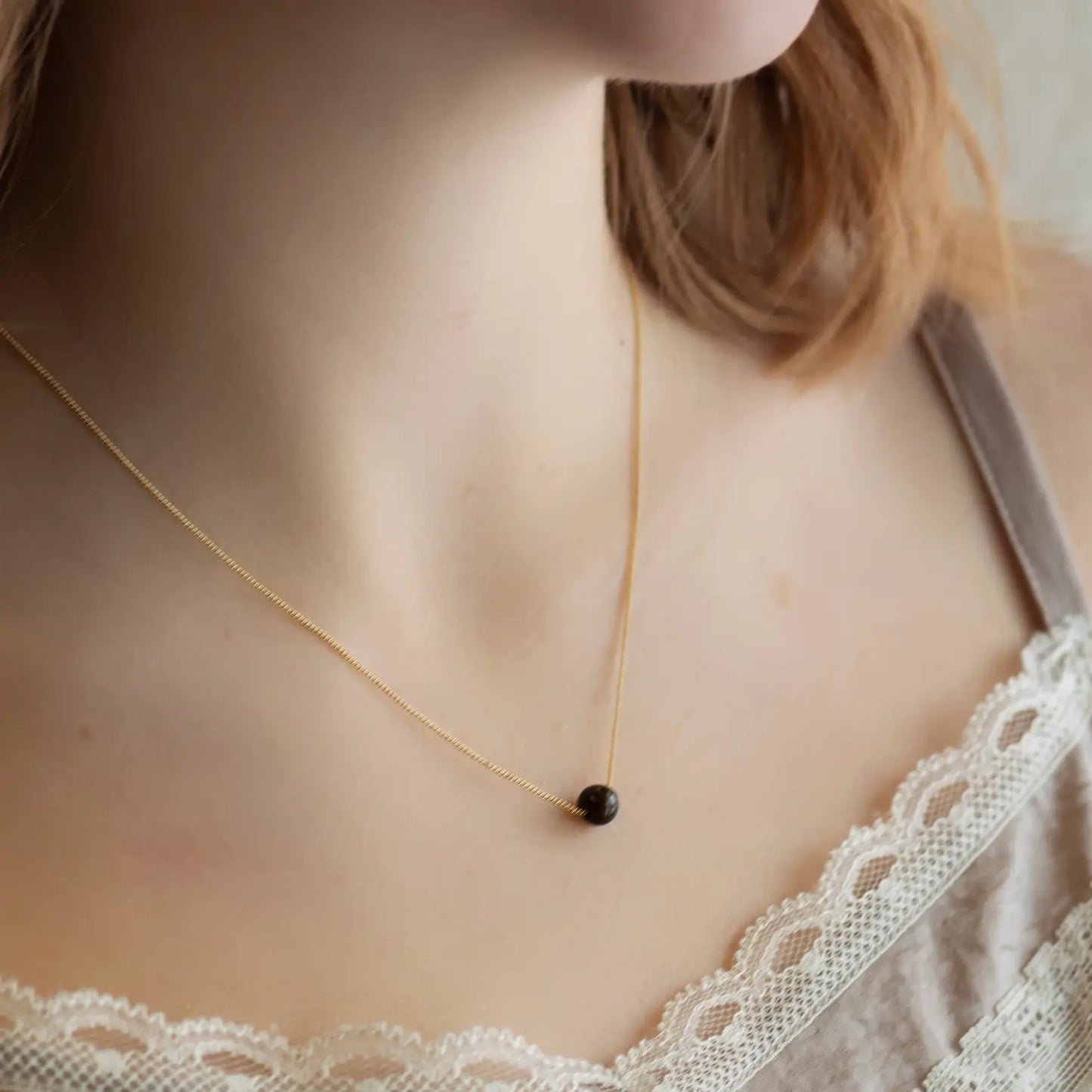 Symbolic Stones Necklace | Bronzite