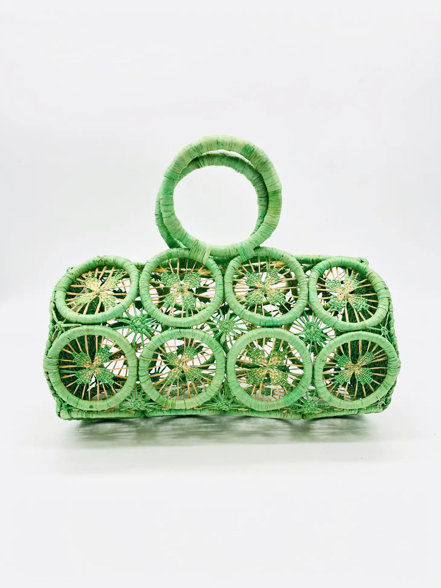 Havanna Macrame Straw Bag