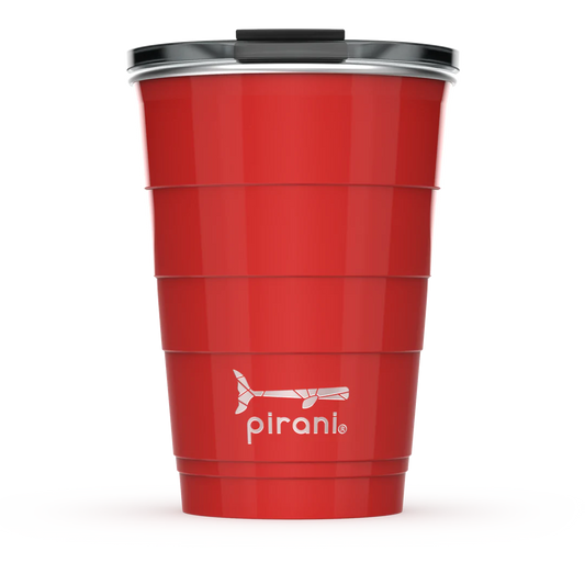 16oz Stainless Steel Insulated Tumbler | Party Red