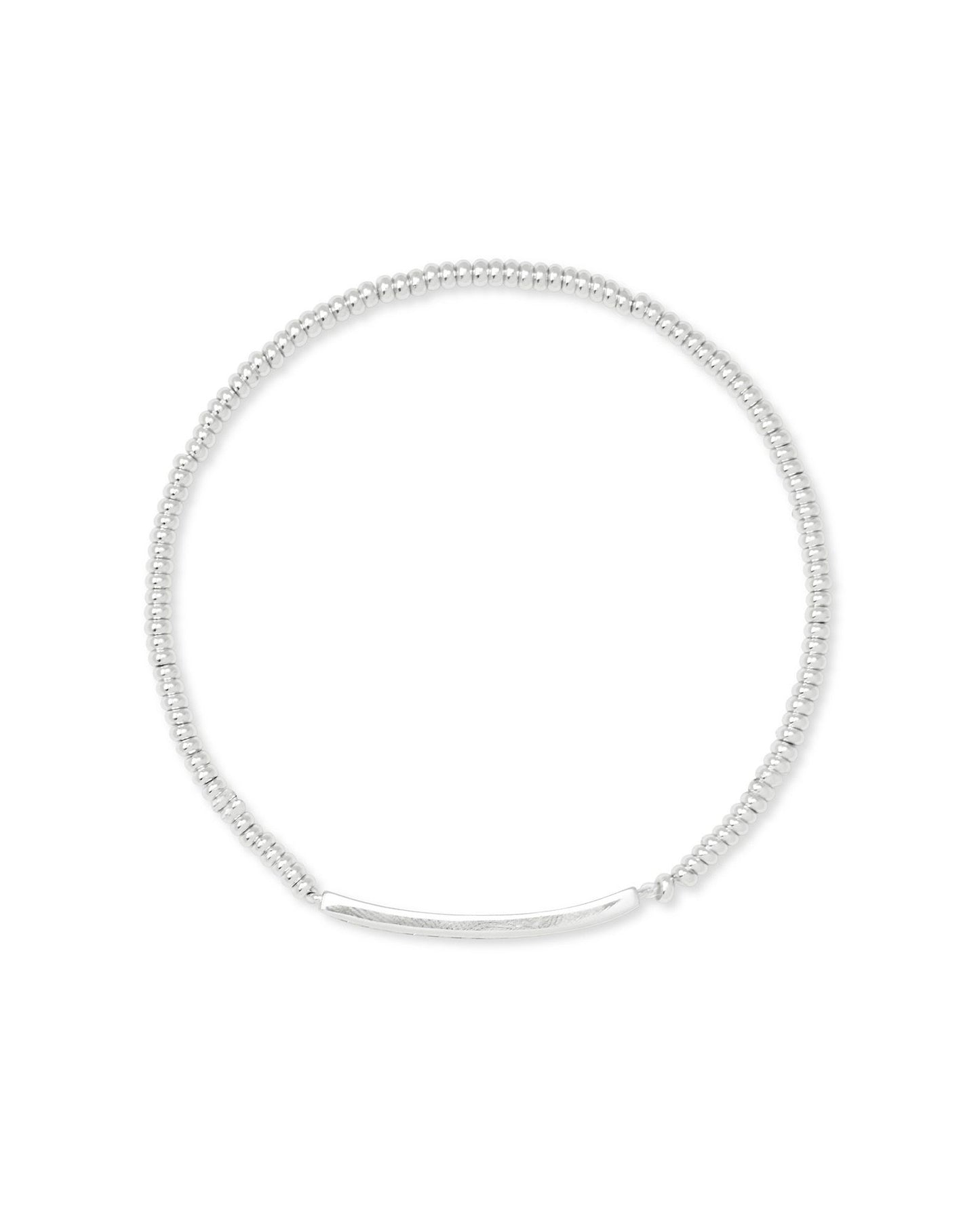 Addison Stretch Bracelet | Silver