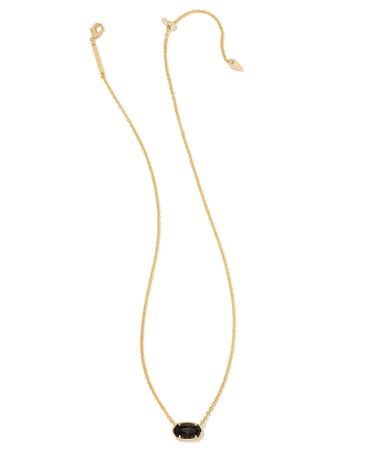Grayson Short Necklace | Black Cat's Eye