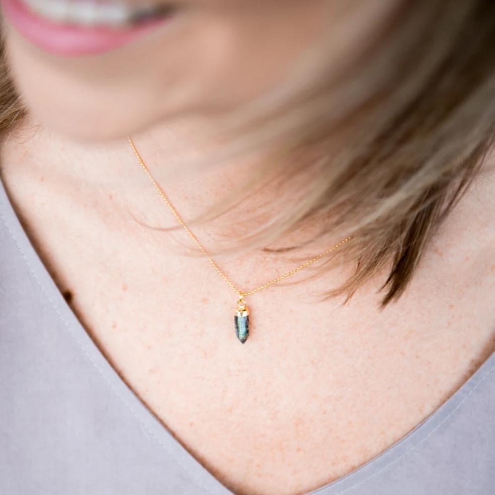 Berklee Necklace | Labradorite