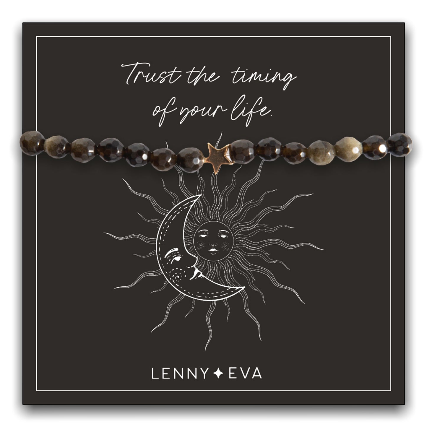 Celestial Bracelet | Star Black