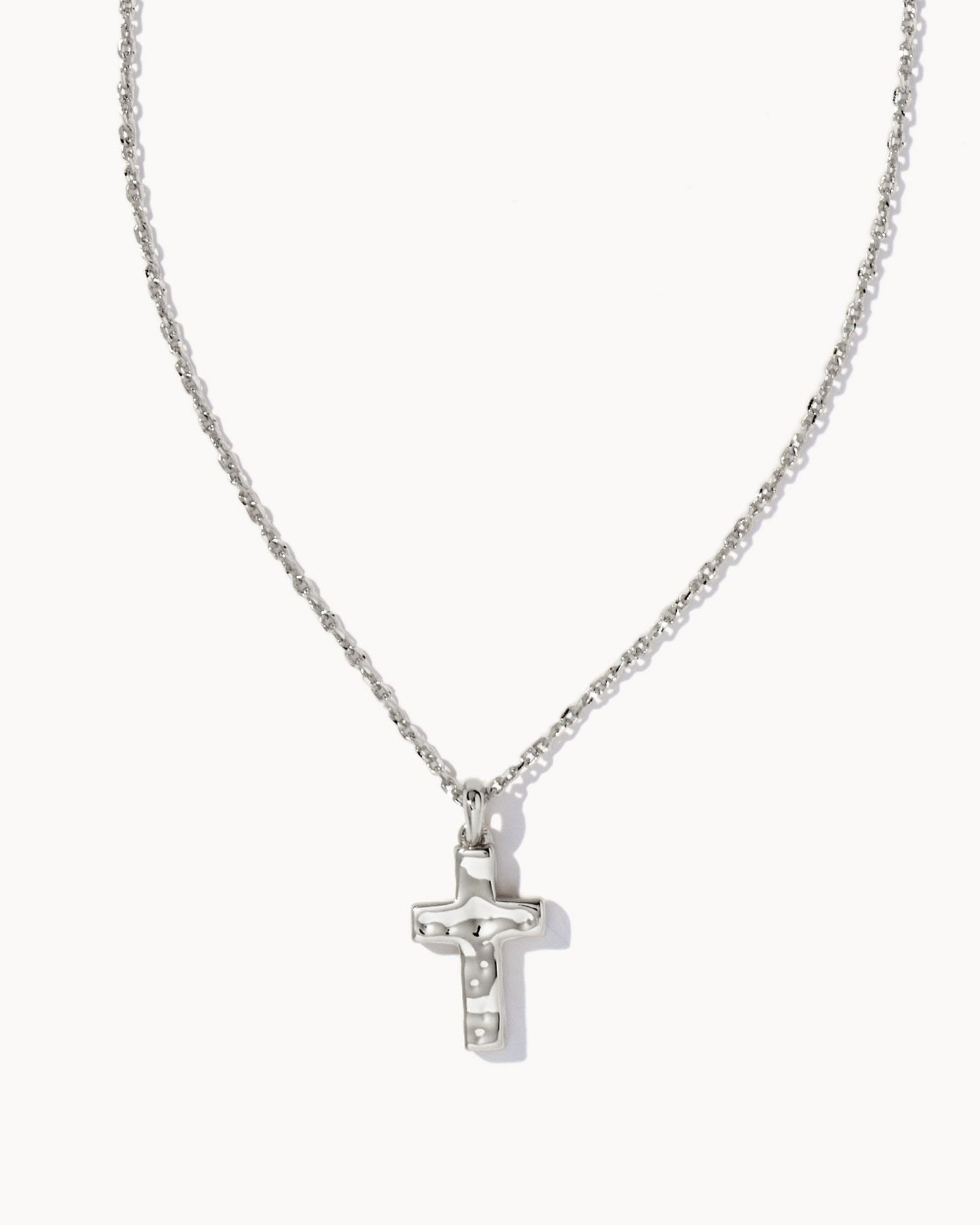 Cross Necklace | Silver