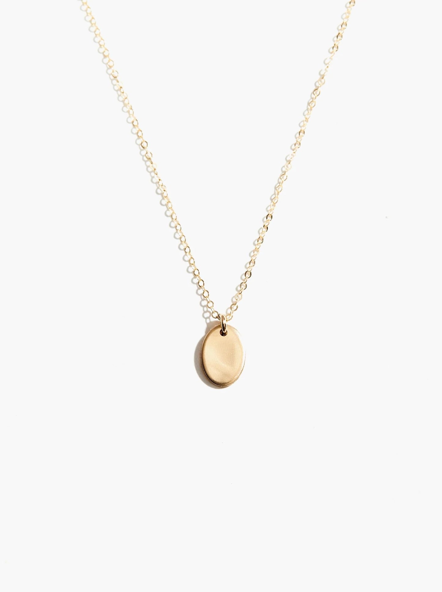 Dainty Oval Necklace
