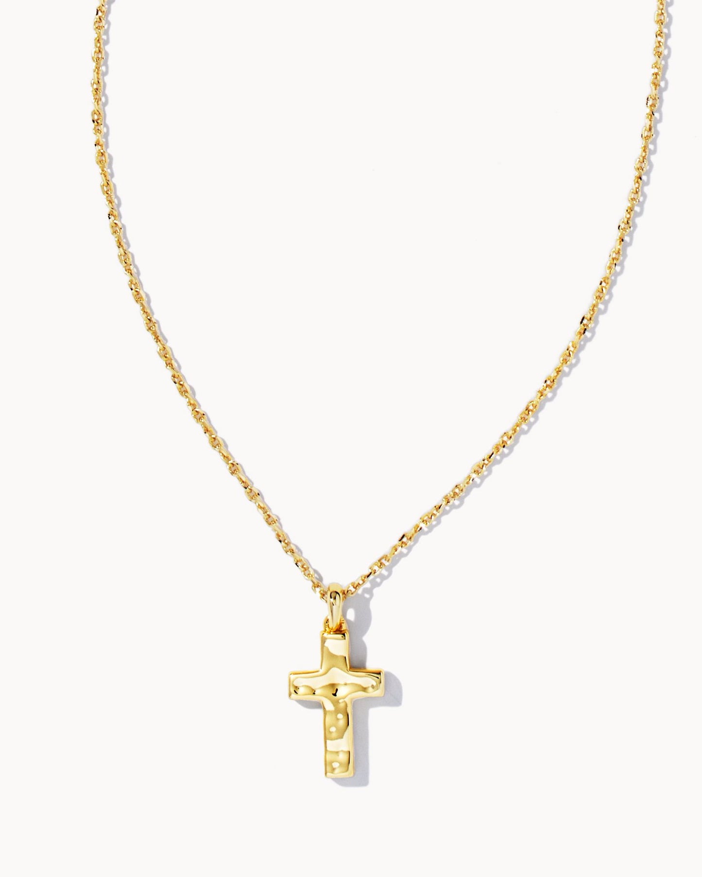 Cross Necklace | Gold