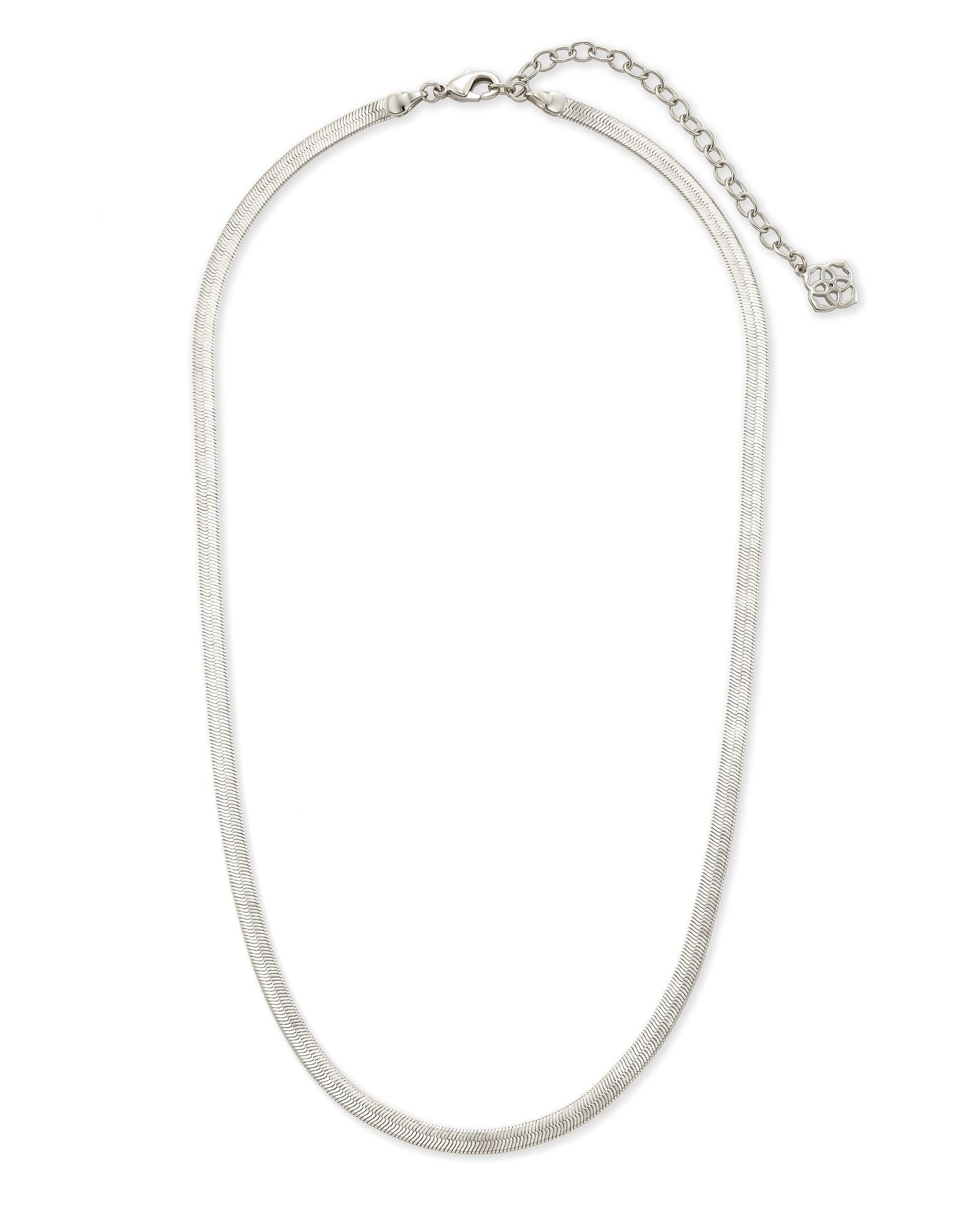 Kassie Chain Necklace In Silver