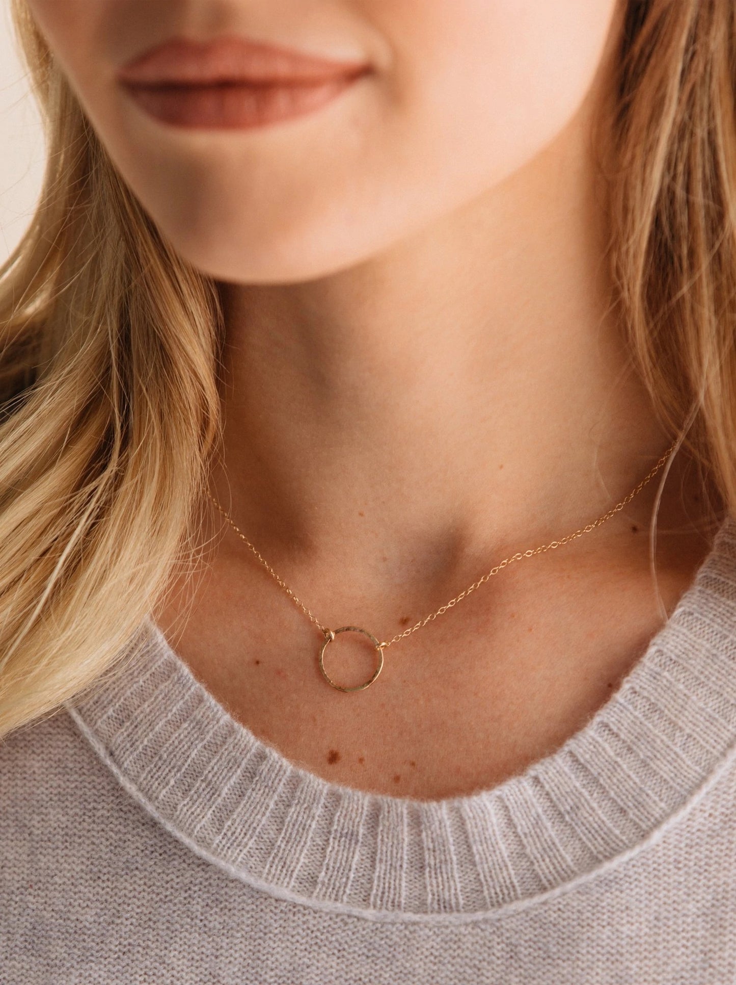 Floating Shape Necklace