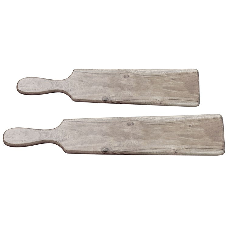 Flat Appetizer Trays S/2