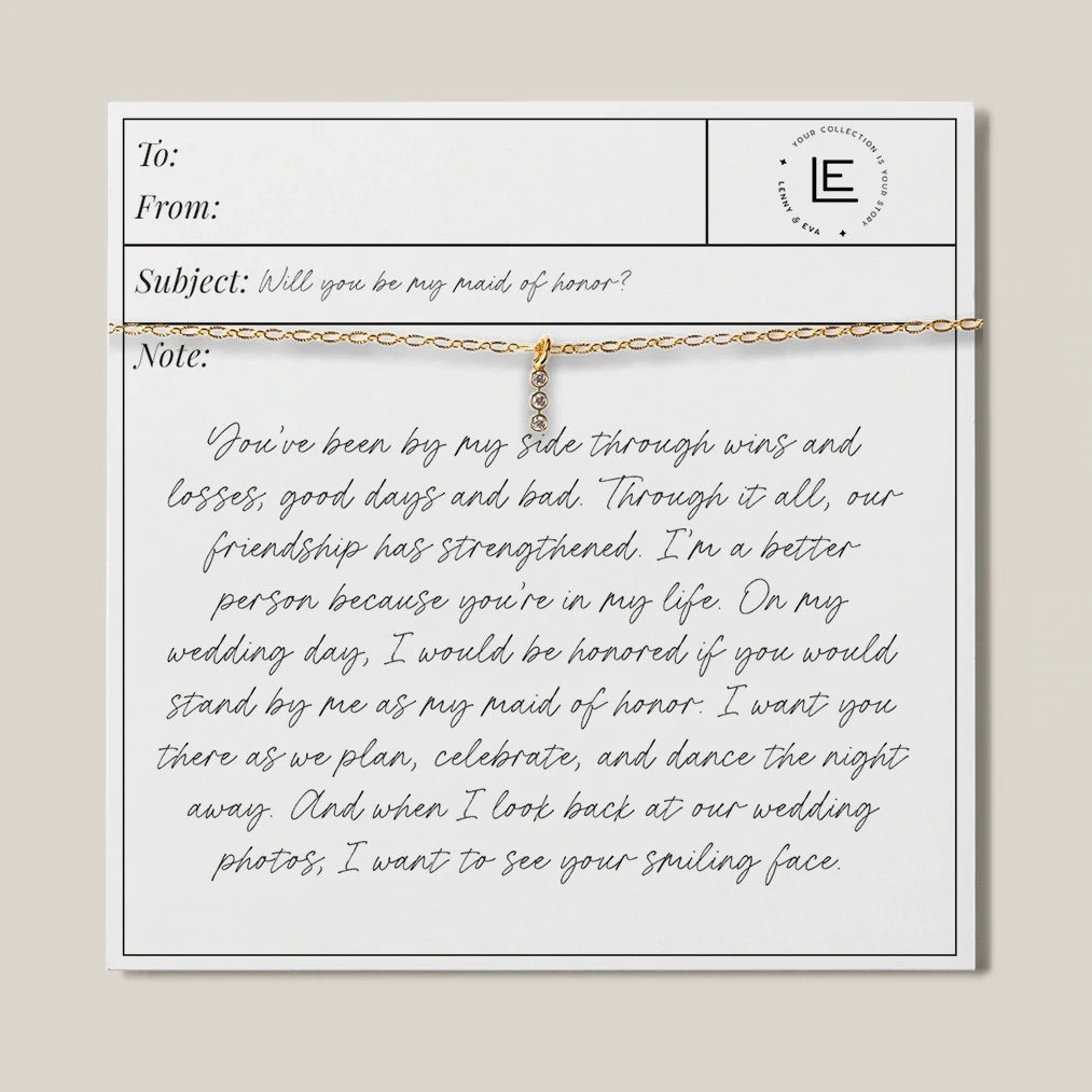 For Her Necklace | Maid Of Honor