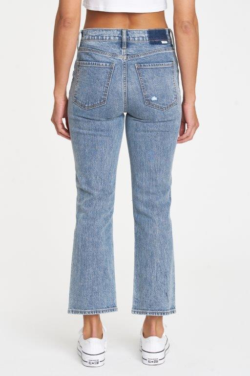 Shy Girl High Rise Crop Flare | Deep Dive