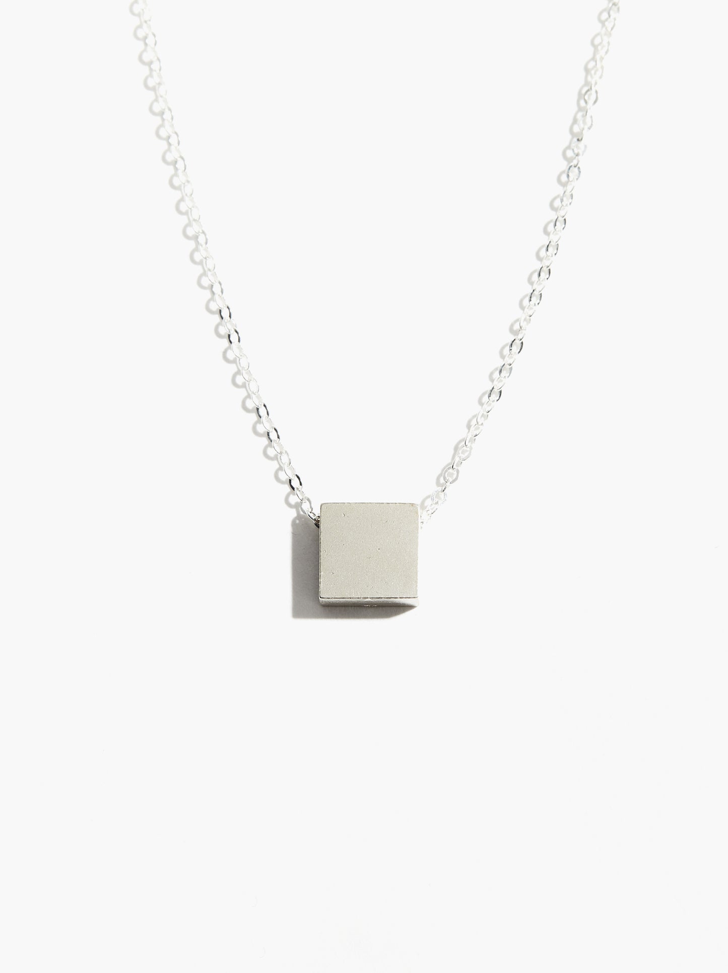 Square Charm Necklace