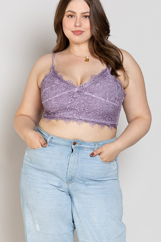 Plus | This is Love Crop Top