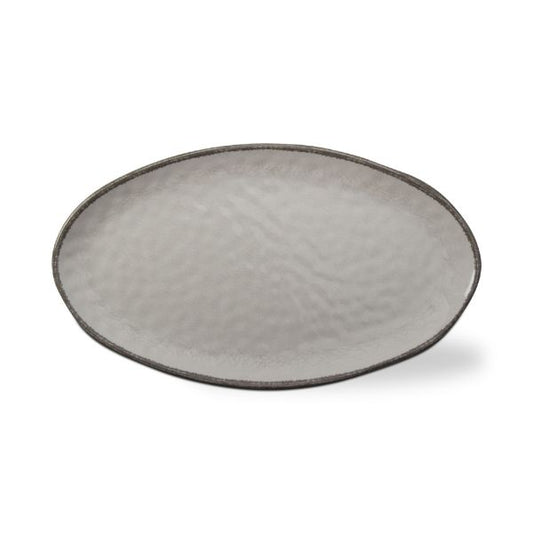 Veranda Melamine Oval Platter | Ivory