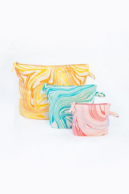 Pouches | Marble | Set of 3
