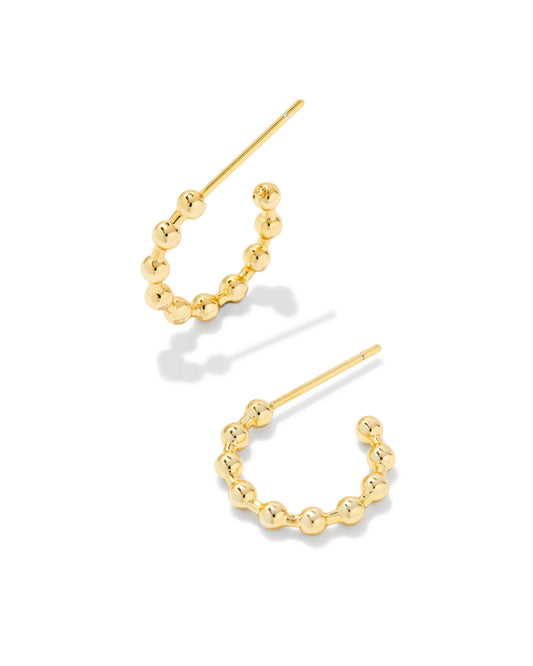 Oliver Huggies Earrings | Gold
