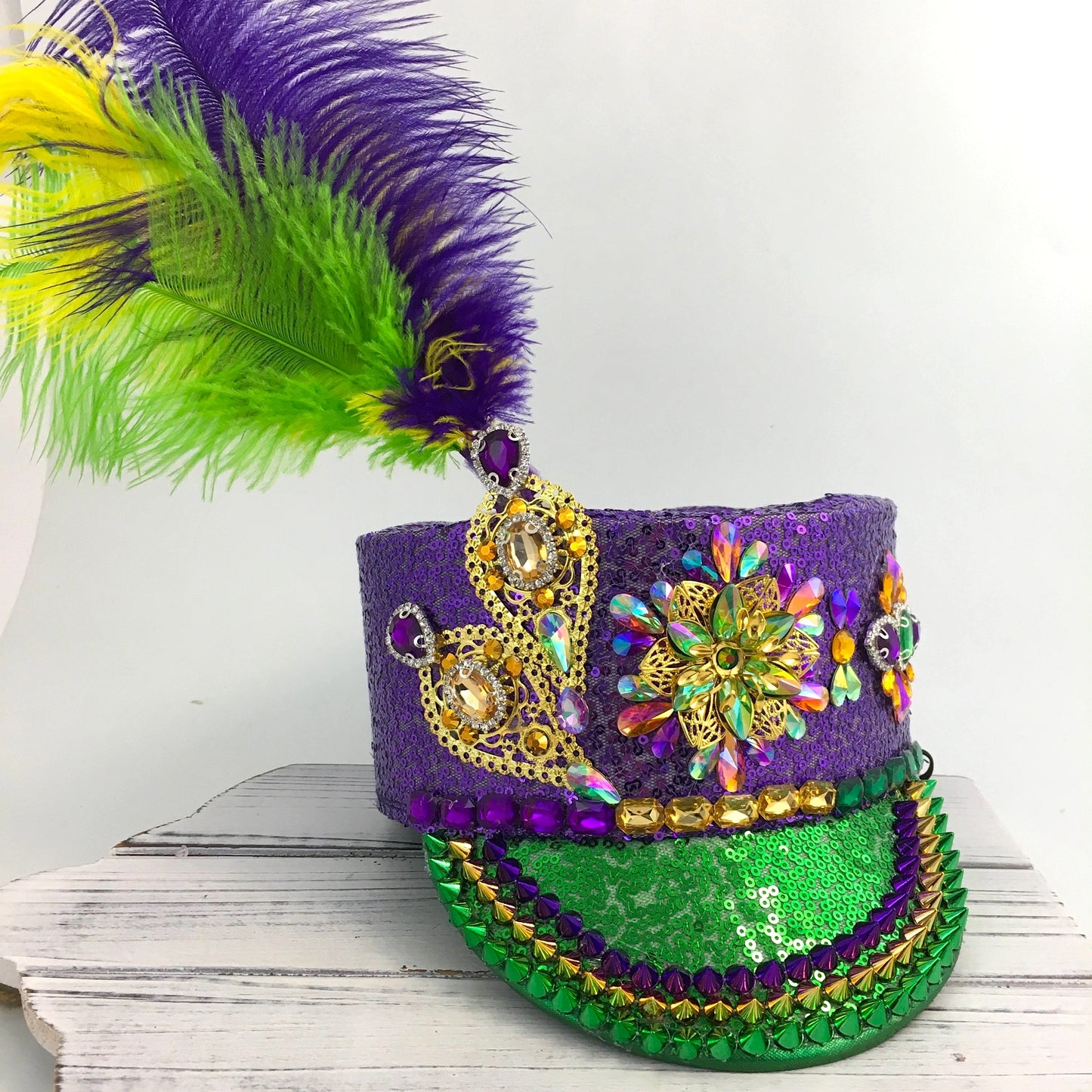 Mardi Gras Marching Hat