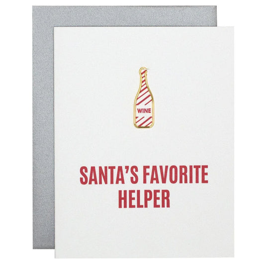 Santa's Favorite Helper Paperclip Card