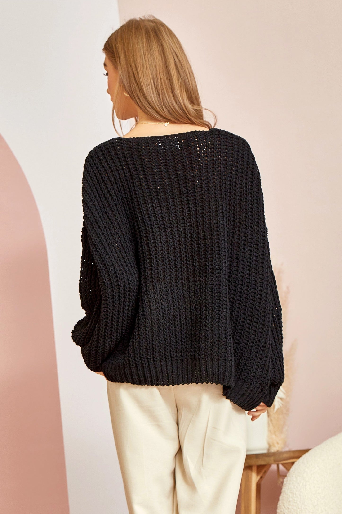 Plus | Yarn Knit Sweater