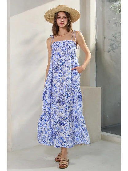 Plus | Summer Resort Printed Sundress