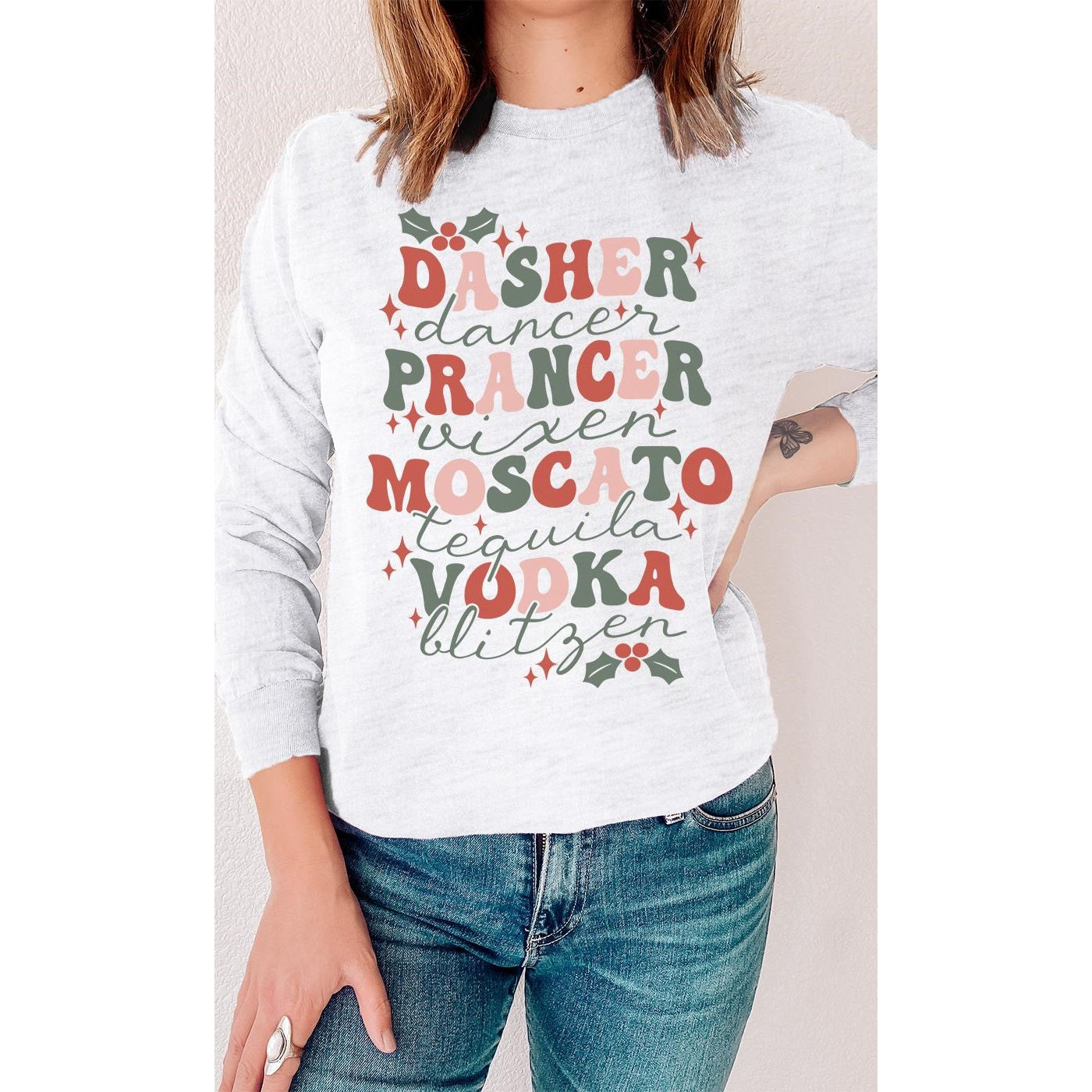 Dasher Dancer Moscato Tequila Graphic Tee