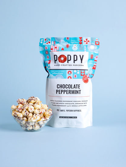 Chocolate Peppermint Popcorn