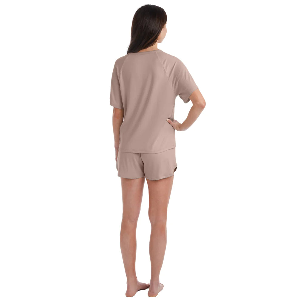 Dream Slouchy Tee Top with Shorts Lounge Set | Coco