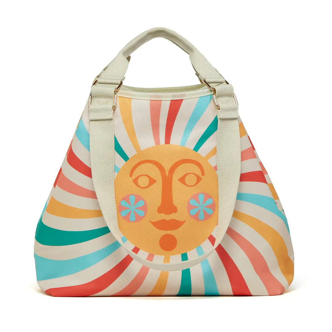 Sun Stripes Pool and Beach Tote Bag