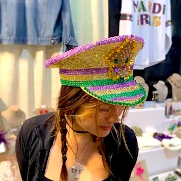 Mardi Queen Captain Hat