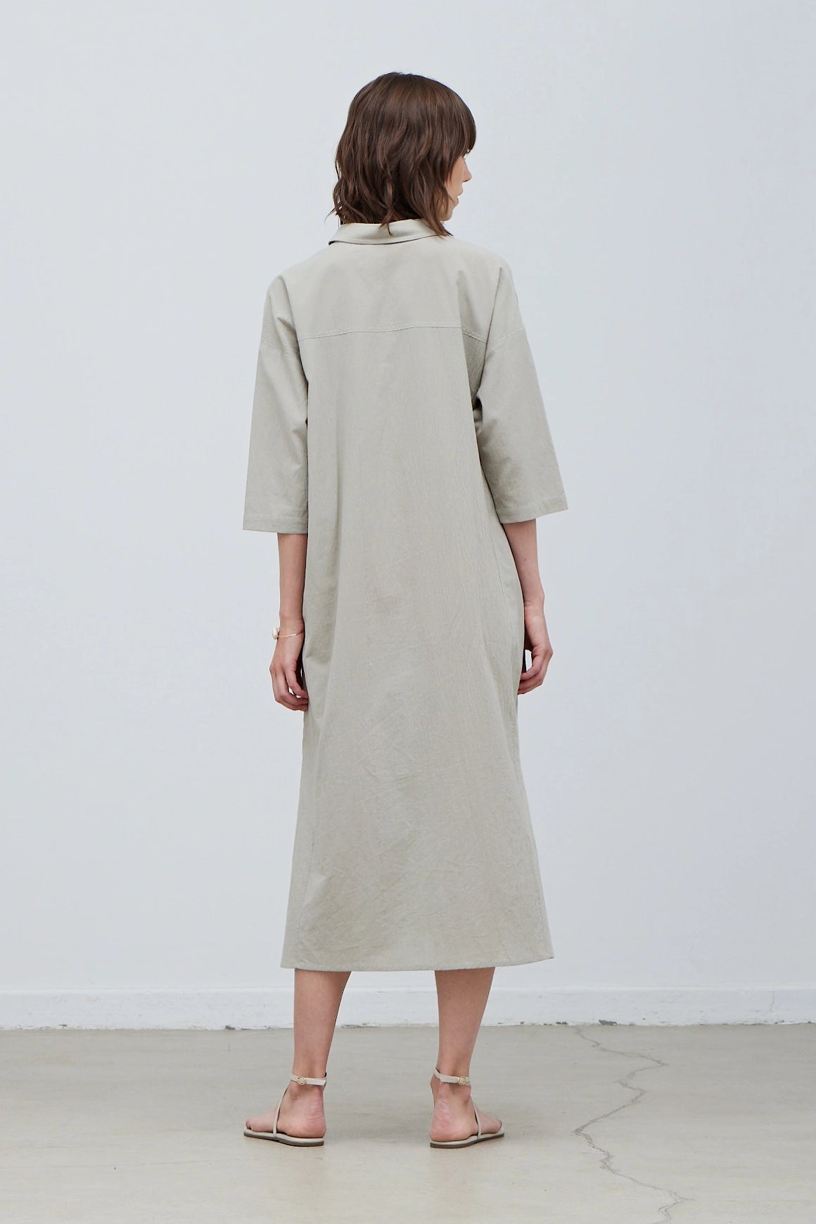 Cotton Shirt Dress