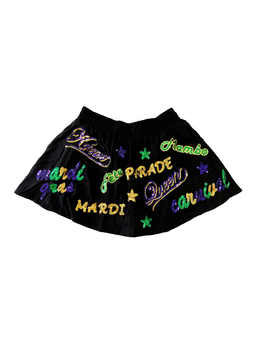 Mardi Gras Explosion Skort