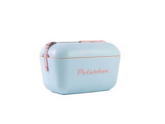 Polarbox 21qts Cooler | Sky Blue – Baby Rose Pop