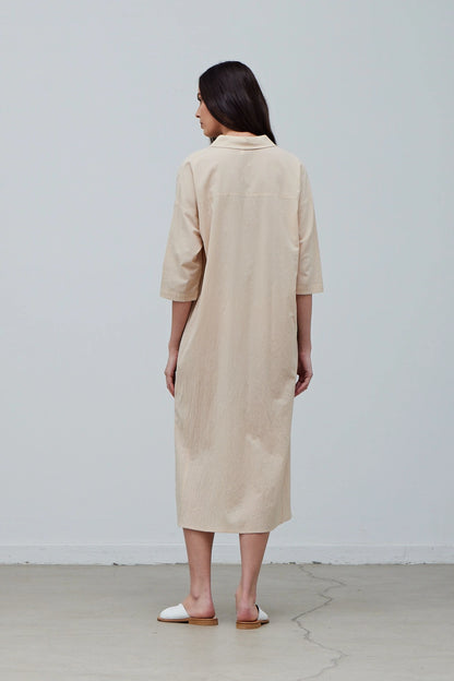 Cotton Shirt Dress