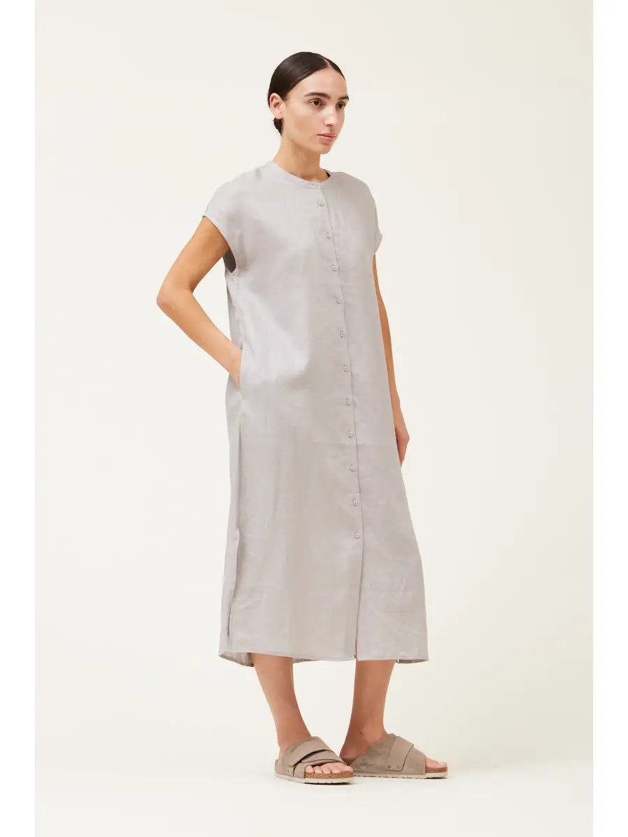 Boxy Linen Dress